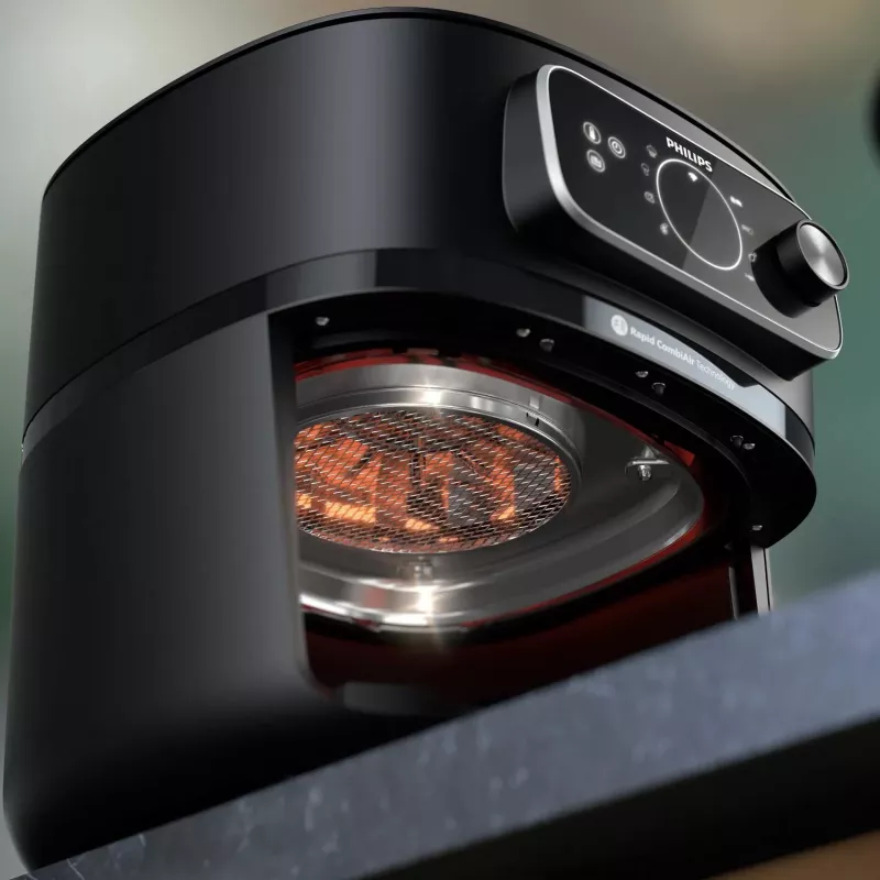 Philips HD9876/90 Airfryer 7000 series, 8,3 L, 2200 W, negro