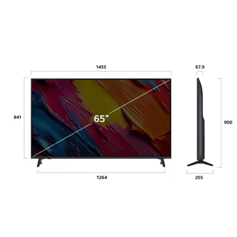 TV LG QNED AI 65QNED70A6A 165,1 cm (65
