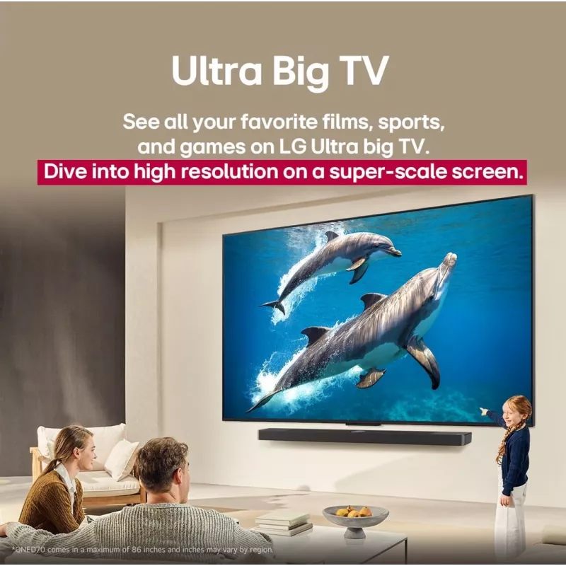 TV LG QNED AI 65QNED70A6A 165,1 cm (65