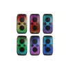 Sistema de altavoces BLAUPUNKT PB60X — 120W RMS, Bluetooth A2DP, FM, pantalla LED, batería de 7000mAh, 18h, AUX, mando a distancia, 568×322×321 mm