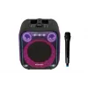 Sistema de altavoces para interior/exterior BLAUPUNKT PB6LED — 40 W RMS, Bluetooth, FM, microSD, indicador LED, batería de 4500 mAh