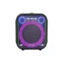 Sistema de altavoces para interior/exterior BLAUPUNKT PB6LED — 40 W RMS, Bluetooth, FM, microSD, indicador LED, batería de 4500 mAh