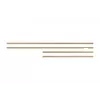 Samsung 75 pulgadas marco personalizable blanco (2025) – Teak, marco, beige, 190,5 cm (75
