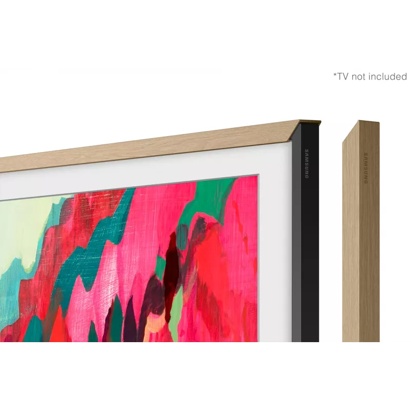 Samsung 75 pulgadas marco personalizable blanco (2025) – Teak, marco, beige, 190,5 cm (75 inch), 190,5 cm (75 inch), Samsung, LS03F
