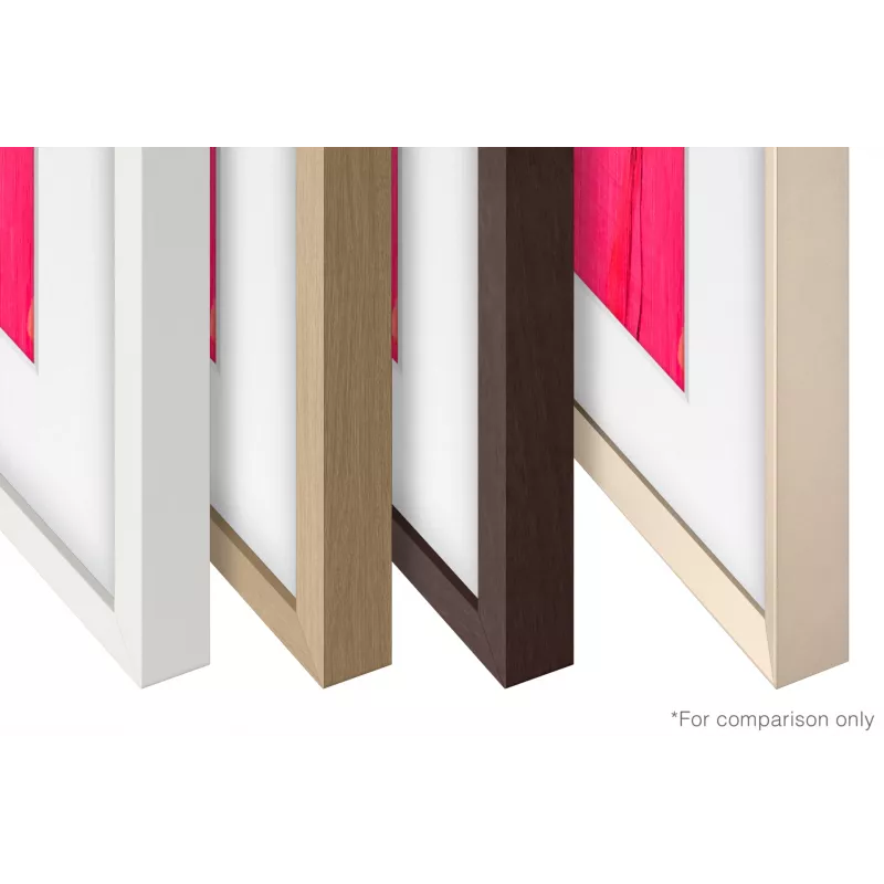 Samsung 75 pulgadas marco personalizable blanco (2025) – Teak, marco, beige, 190,5 cm (75 inch), 190,5 cm (75 inch), Samsung, LS03F