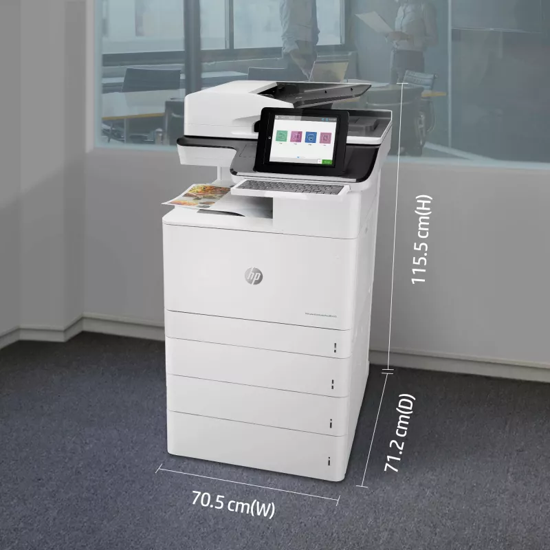 Multifunción HP Color LaserJet Enterprise Flow MFP M776z láser color