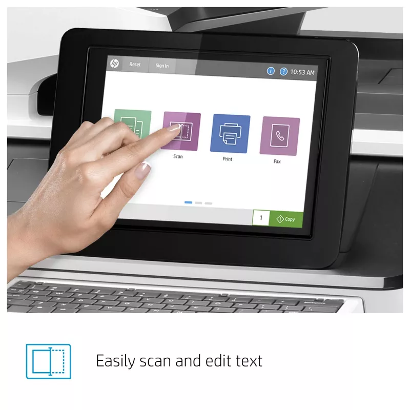Multifunción HP Color LaserJet Enterprise Flow MFP M776z láser color