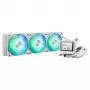 Refrigeración líquida todo en uno ASUS MAX Gaming LC 360 ARGB LCD White Edition, ventilador de 120 mm, compatible con AM4/AM5/LGA1700