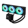 Refrigeración líquida todo en uno ASUS MAX GAMING LC 360 ARGB LCD — radiador de 360 mm, ventilador de 120 mm, compatible con AM4/AM5/LGA1700, negro