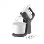 Batidora de mano con bol Tefal PrepMix+ HT464138 500 W gris/blanca