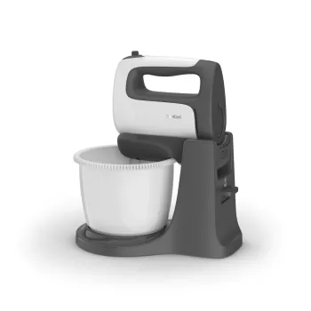 Batidora de mano con bol Tefal PrepMix+ HT464138 500 W gris/blanca