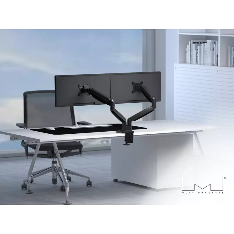 Soporte de escritorio Multibrackets M Deskmount Gas Spring Dual negro