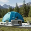 Radio de manivela portátil Marmitek RESQ 100 — DAB/DAB+/FM, 3 W, LCD, USB‑C, jack de 3,5 mm, gris claro