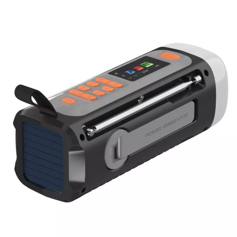 Marmitek RESQ 200 – Radio de manivela, Portátil, Analógica y digital, DAB, DAB+, FM, 87,5 - 108 MHz, 170 - 240 MHz, 3 W