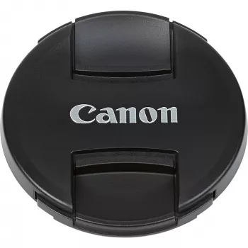 Tapa de objetivo Canon E-82II para objetivos de 82 mm, negra, 82 mm de diámetro