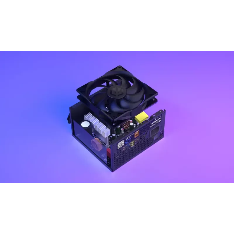 Fuente de alimentación ENDORFY Vero L6 650 W ATX 24-Pin, 80 PLUS Bronze, ventilador de 120 mm, negro