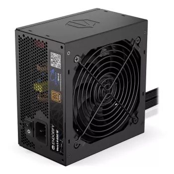 Fuente de alimentación ENDORFY Vero L6 650 W ATX 24-Pin, 80 PLUS Bronze, ventilador de 120 mm, negro