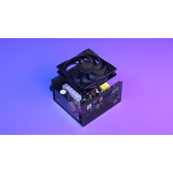 Fuente de alimentación ENDORFY Vero L6 550 W ATX 24-Pin 80 PLUS Bronze, ventilador de 120 mm, negro
