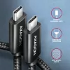 Cable USB-C a USB-C AXAGON BUCM4X-CM05AB — USB4 Gen 3x2, 40 Gbit/s, 240 W, 0,5 m, negro