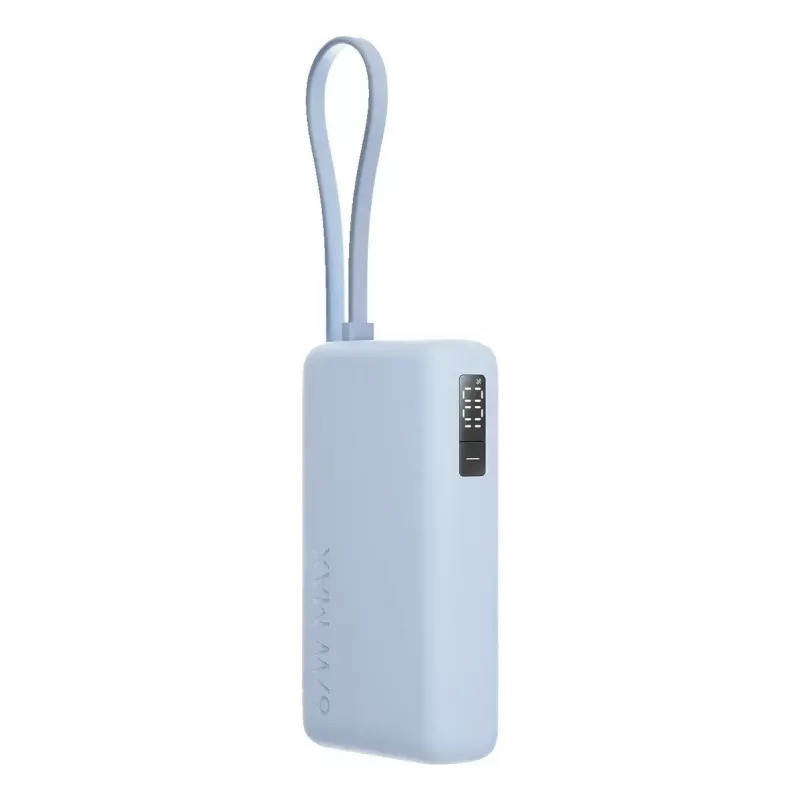 Batería portátil Xiaomi 67W 10000 mAh Li-Ion Azul, USB-C + USB-A, soporte para 3 dispositivos