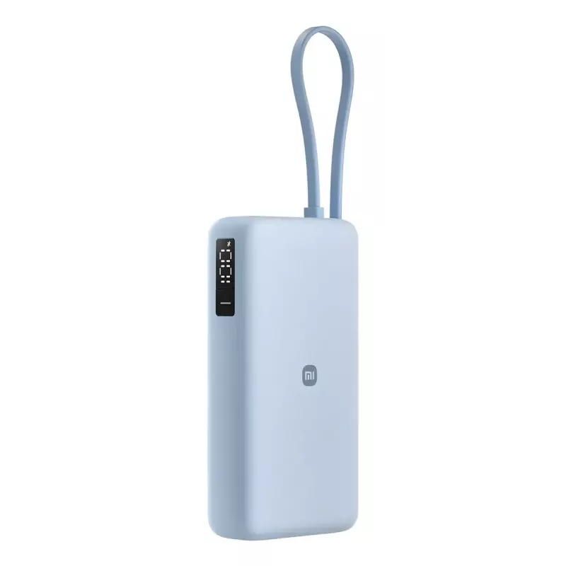 Batería portátil Xiaomi 67W 20000 mAh Li-Ion Azul – 11,1 V, USB-A + USB-C, soporta 3 dispositivos
