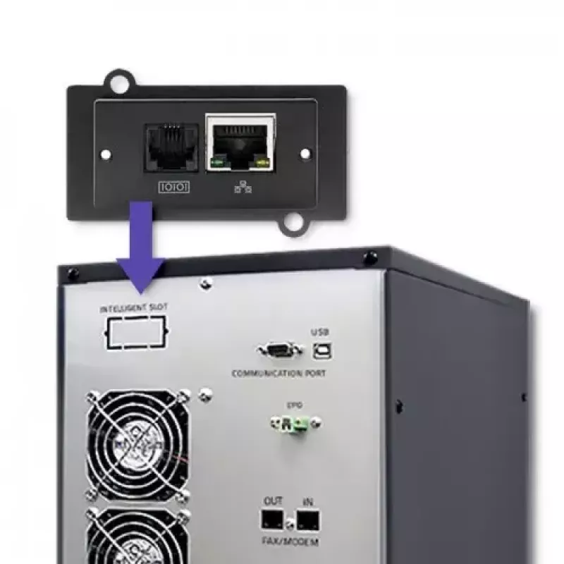 SAI Qoltec 53044 doble conversión online 10 kVA 8000 W