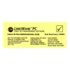 InLine B-76805Y Cat6A S/FTP (PiMF) cable de conexión libre de halógenos, 5 m, amarillo, pack de 25