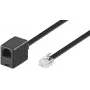 Microconnect MPK103FB cable telefónico 3 m negro