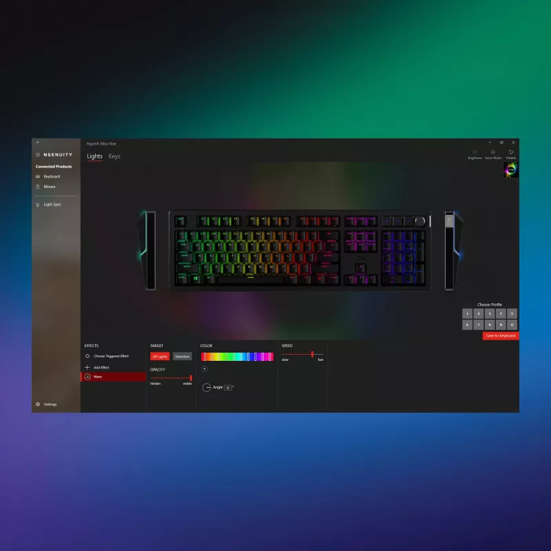 HyperX Alloy Rise - teclados gaming