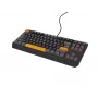 GENESIS Thor 230 TKL teclado gaming USB + RF Wireless + Bluetooth QWERTY negro, gris, naranja
