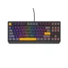 GENESIS Thor 230 TKL teclado gaming USB + RF Wireless + Bluetooth QWERTY negro, gris, naranja
