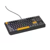 GENESIS Thor 230 TKL teclado gaming USB + RF Wireless + Bluetooth QWERTY negro, gris, naranja