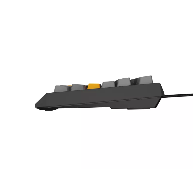 GENESIS Thor 230 TKL teclado gaming USB + RF Wireless + Bluetooth QWERTY negro, gris, naranja