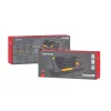 GENESIS Thor 230 TKL teclado gaming USB + RF Wireless + Bluetooth QWERTY negro, gris, naranja