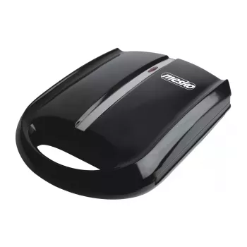 Gofrera Mesko MS 3041 — 1600 W, negra, hace 24 gofres elípticos (220–240 V)