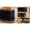 Bosch TAT4M223 tostadora 4 2 rebanadas 950 W negra, acero inoxidable