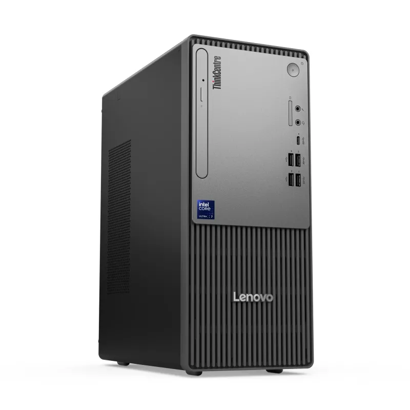 PC de sobremesa Lenovo ThinkCentre neo 50t Gen 6 Intel Core Ultra 5 225, 16 GB DDR5, 512 GB SSD, Windows 11 Pro, torre, negro