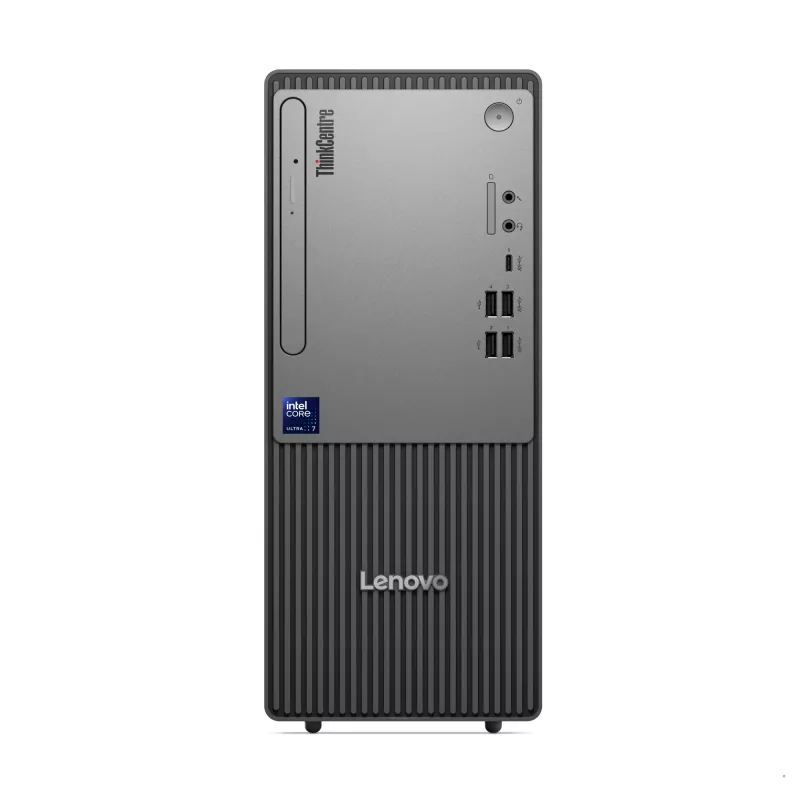 PC de sobremesa Lenovo ThinkCentre neo 50t Gen 6 Intel Core Ultra 5 225, 16 GB DDR5, 512 GB SSD, Windows 11 Pro, torre, negro