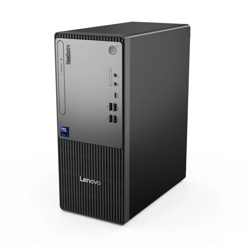 PC de sobremesa Lenovo ThinkCentre neo 50t Gen 6 Intel Core Ultra 5 225, 16 GB DDR5, 512 GB SSD, Windows 11 Pro, torre, negro