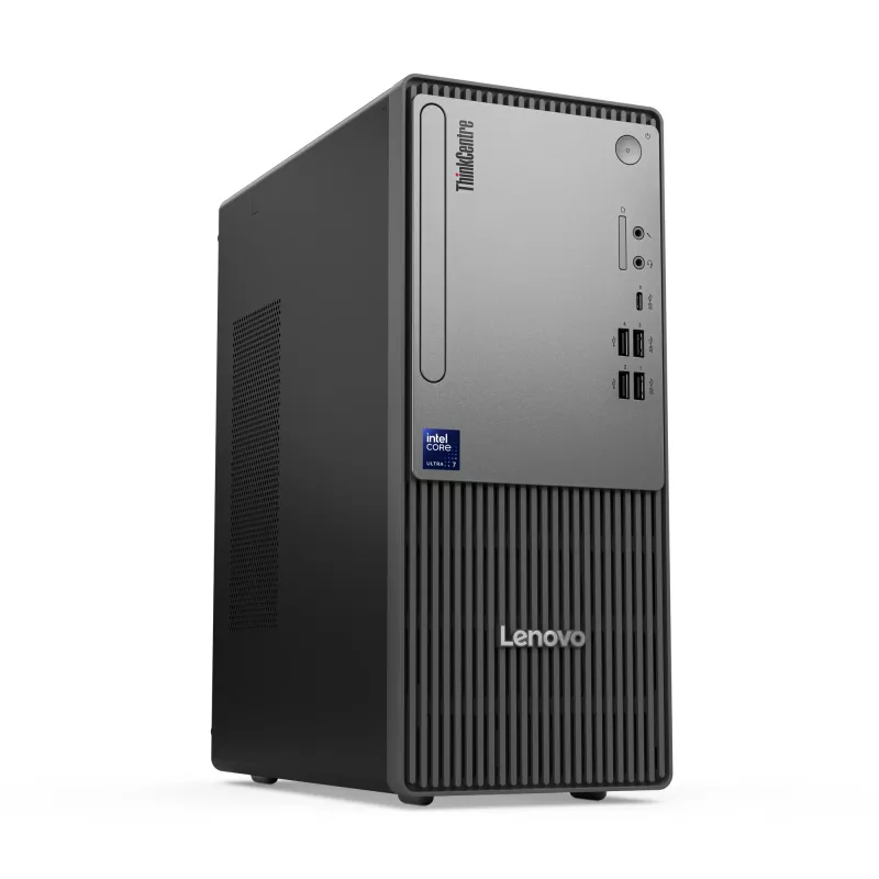 PC de sobremesa Lenovo ThinkCentre neo 50t Gen 6 Intel Core Ultra 5 225, 16 GB DDR5, 512 GB SSD, Windows 11 Pro, torre, negro