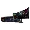 Monitor GIGABYTE 49 pulgadas OLED CO49DQ DQHD 5120×1440 144 Hz, HDR, FreeSync, 10-bit, 2×HDMI 2.1, USB-C, VESA 100×100