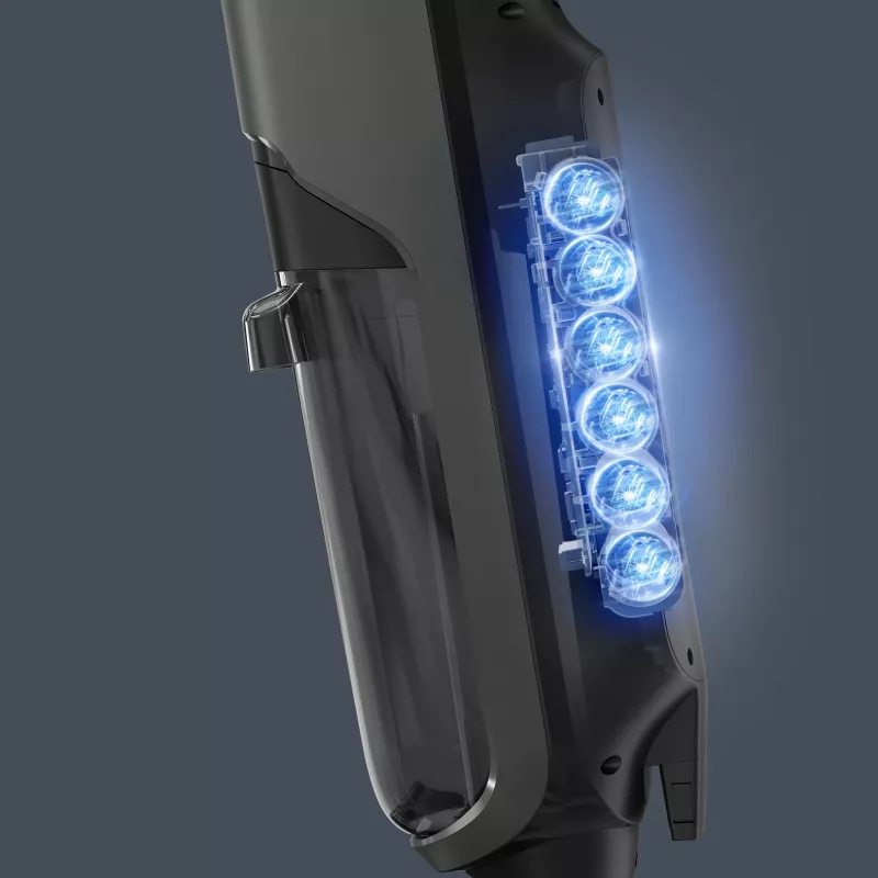 Aspirador de escoba Rowenta X-Clean 4 GZ5035WO — inalámbrico 200 W, limpieza en seco y húmedo, sin bolsa, filtro de espuma/agua, batería de Li-Ion