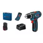 Atornillador a batería Bosch GSR 12V-15, empuñadura de pistola, 12V, 400/1300 rpm