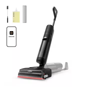 Fregona eléctrica Dreame H15 Pro FoamWash a batería en seco y húmedo sin bolsa 400 W negro, rojo 30000 Ah