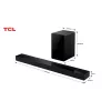 Barra de sonido TCL Q75H 620W 5.1.2 canales con subwoofer activo inalámbrico, HDMI 2.1, Bluetooth 5.3, Wi-Fi 5, 1040×110×58 mm