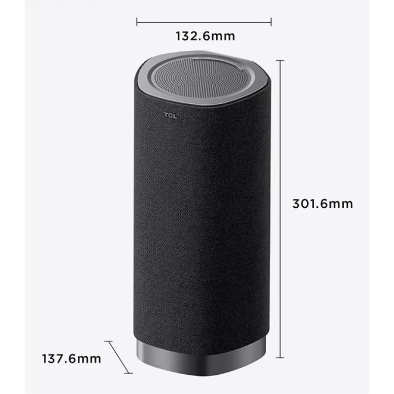 Altavoz TCL Z100 Wireless Dolby Atmos FlexConnect, 1.1.1 canales, 170 W, Dolby Atmos, Dolby Digital Plus, Dolby MAT, Dolby Surround, Dolby TrueHD, 95 dB, 170 W, metálico
