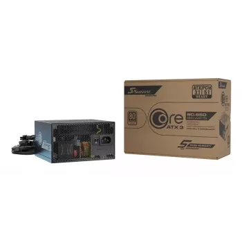 Fuente de alimentación Seasonic CORE BC-850 ATX 3.1 850 W, 20+4-Pin-ATX, 80 PLUS Bronze, negro