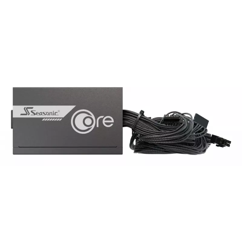 Fuente de alimentación Seasonic CORE BC-650 650W ATX 20+4-Pin, 80 PLUS Bronze, negro, ventilador de 120 mm