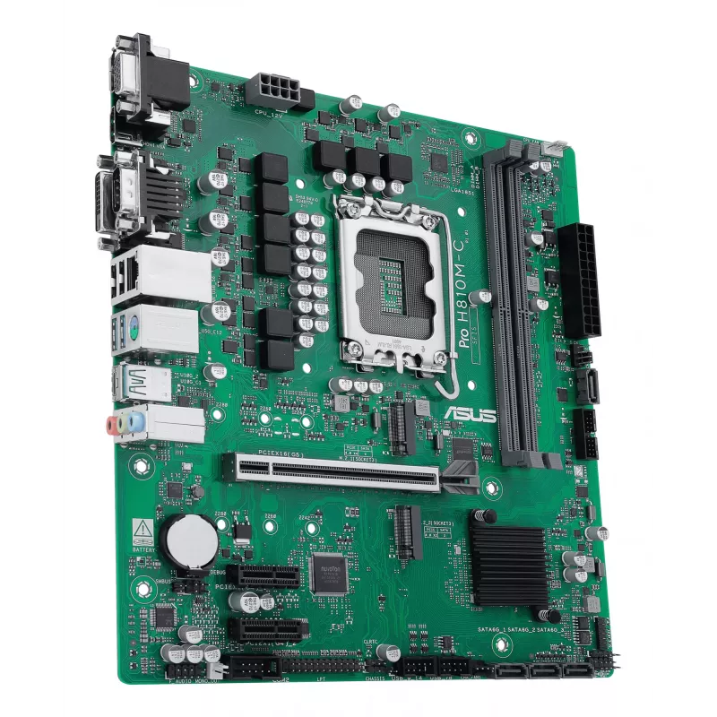 ASUS PRO H810M-C-CSM Intel H810 LGA 1851 (Socket V1) micro ATX