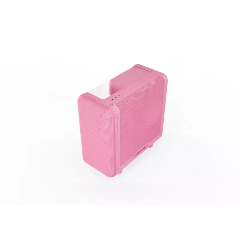 Caja de PC semitorre HYTE X50 Strawberry Milk, modelo CS-HYTE-X50G-SM